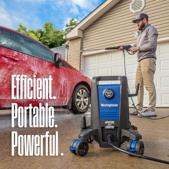 Westinghouse ePX3100 Electric Pressure Washer, 2300 Max PSI