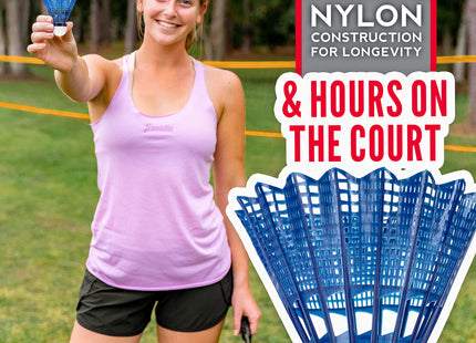 Franklin Sports Badminton Racket + Birdie Set