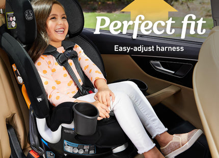Graco Turn2Me 3-in-1 Car Seat with Rotating Feature, Highback Booster, for Newborn to Toddler up to 100lbs, in Manchester