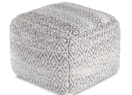 Anji Mountain 22"x22"x16" Handmade & Handcrafted Ottoman Pouf