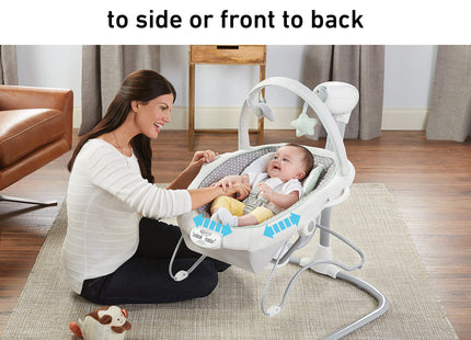 Graco Soothe 'n Sway LX Baby Swing with Portable Bouncer