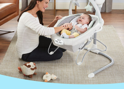 Graco Soothe 'n Sway LX Baby Swing with Portable Bouncer