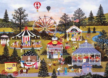 Ceaco - Jane Wooster Scott - Stars & Stripes II - 1000 Piece Jigsaw Puzzle