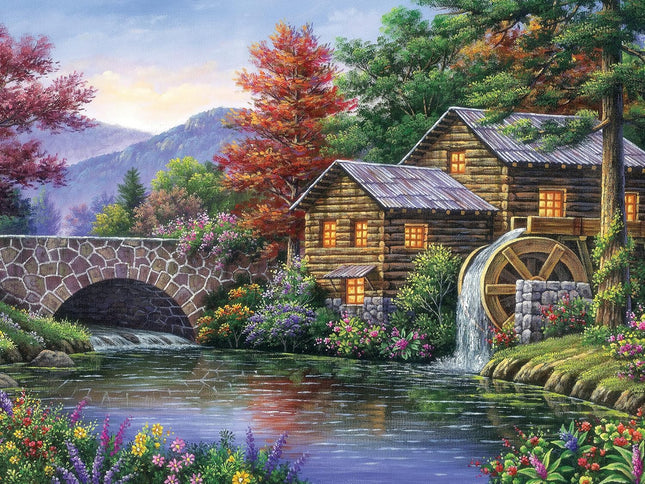 Ceaco - Arturo Zarraga - The Watermill - 500 Piece Jigsaw Puzzle